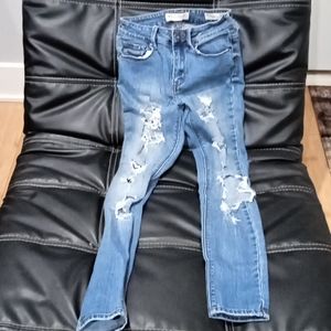 😍women's bullhead and company distressed high rise skinny jeans😍